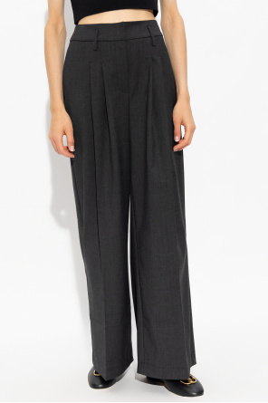 HERSKIND ‘Lotus’ pleat-front trousers