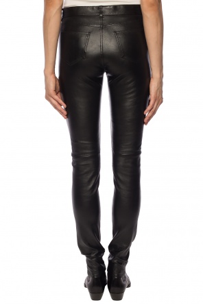 Saint Laurent Leather trousers