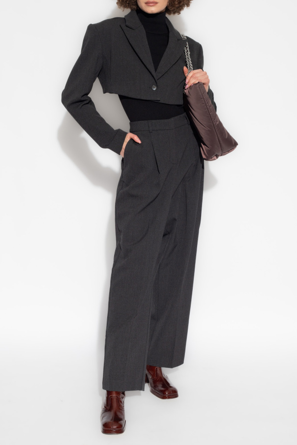 HERSKIND ‘Theis’ baggy pleat-front trousers