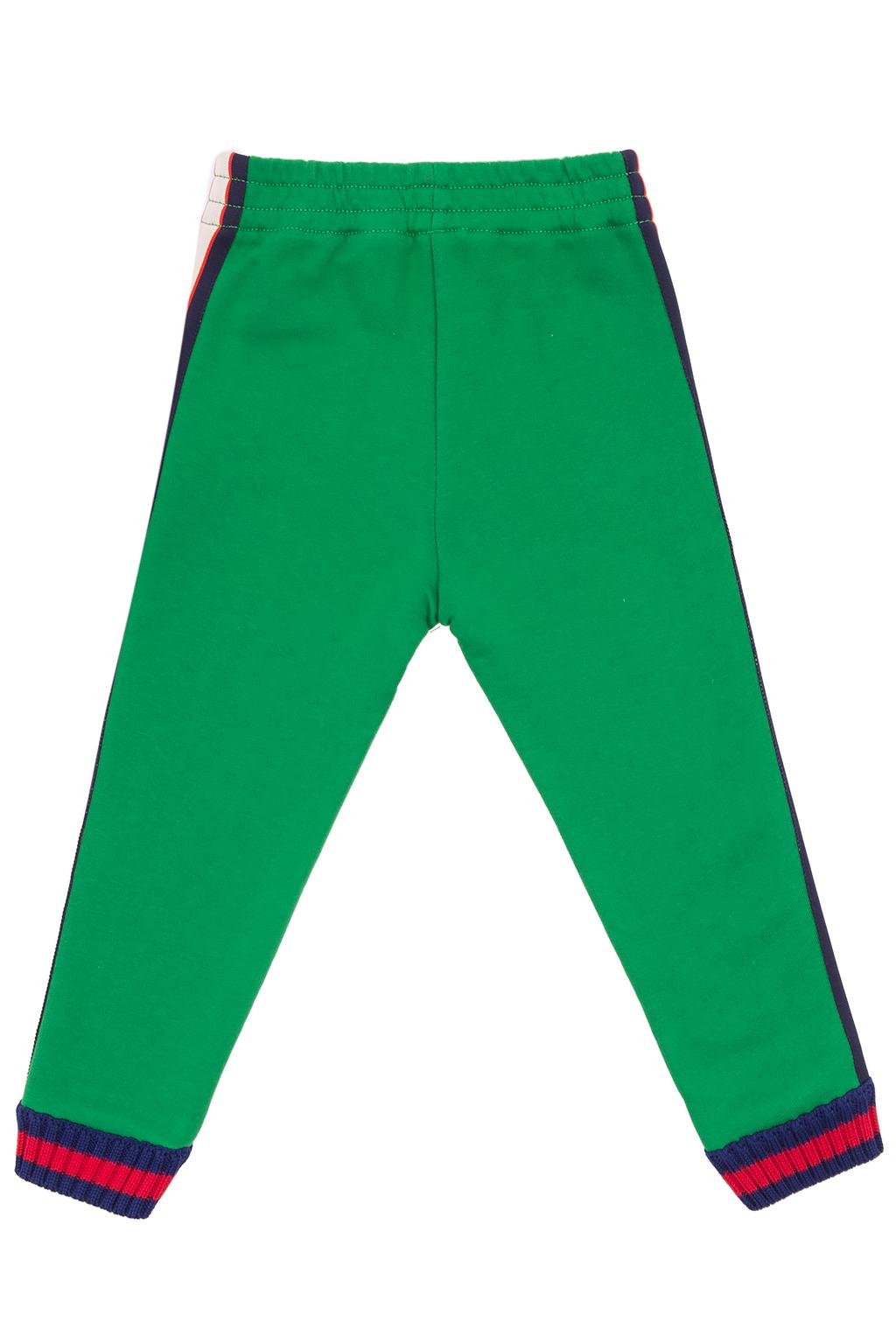 gucci green sweatpants