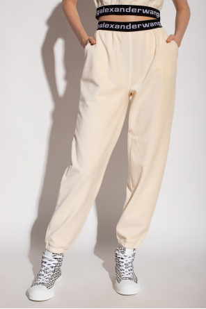 T by Alexander Wang Velour philipp trousers
