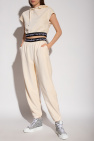 T by Alexander Wang Velour trousers