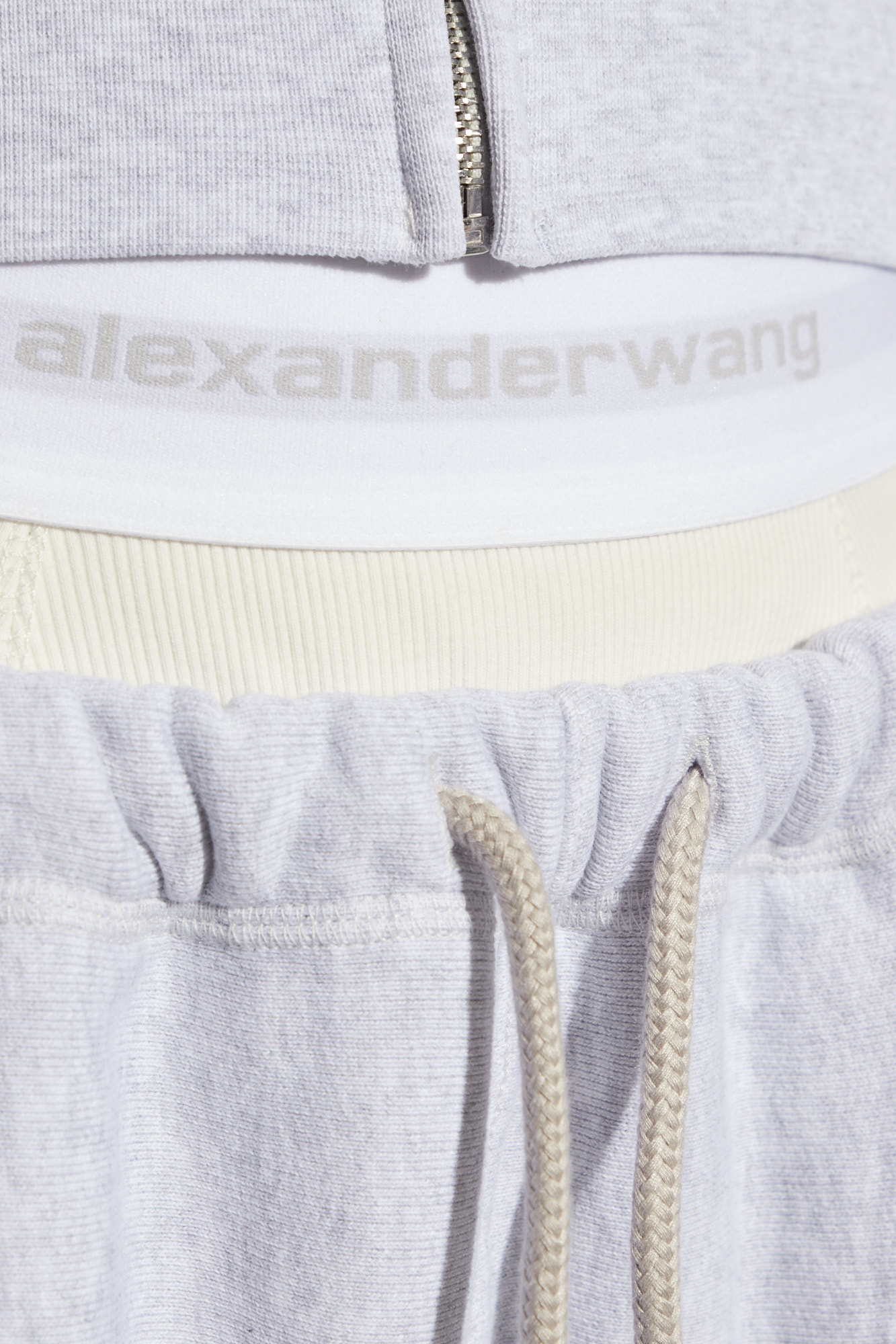 T by Alexander Wang Legging taille haute à triple logo ensemble, Women's  Clothing, CamaragrancanariaShops