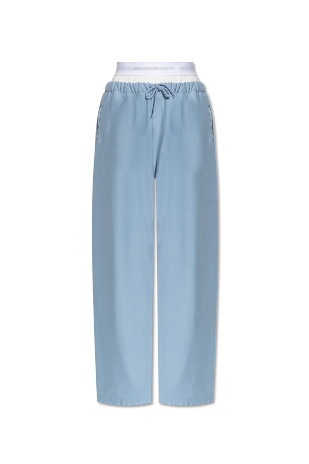 Sweatpants with logo od T by Alexander Wang