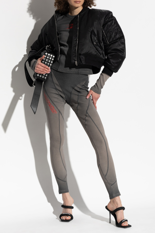 T by Alexander Wang Logo Leggings