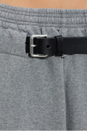 Alexander Wang Pantalones de chándal con cinturón