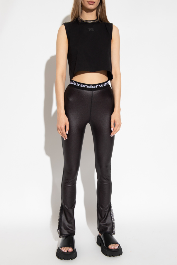 T by Alexander Wang Trousers with flared legs