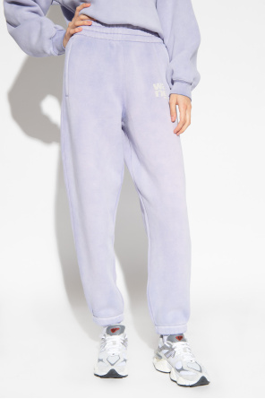 T by Alexander Wang Sweatpants with logo