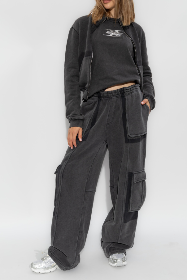 T by Alexander Wang Spodnie dresowe typu `cargo`