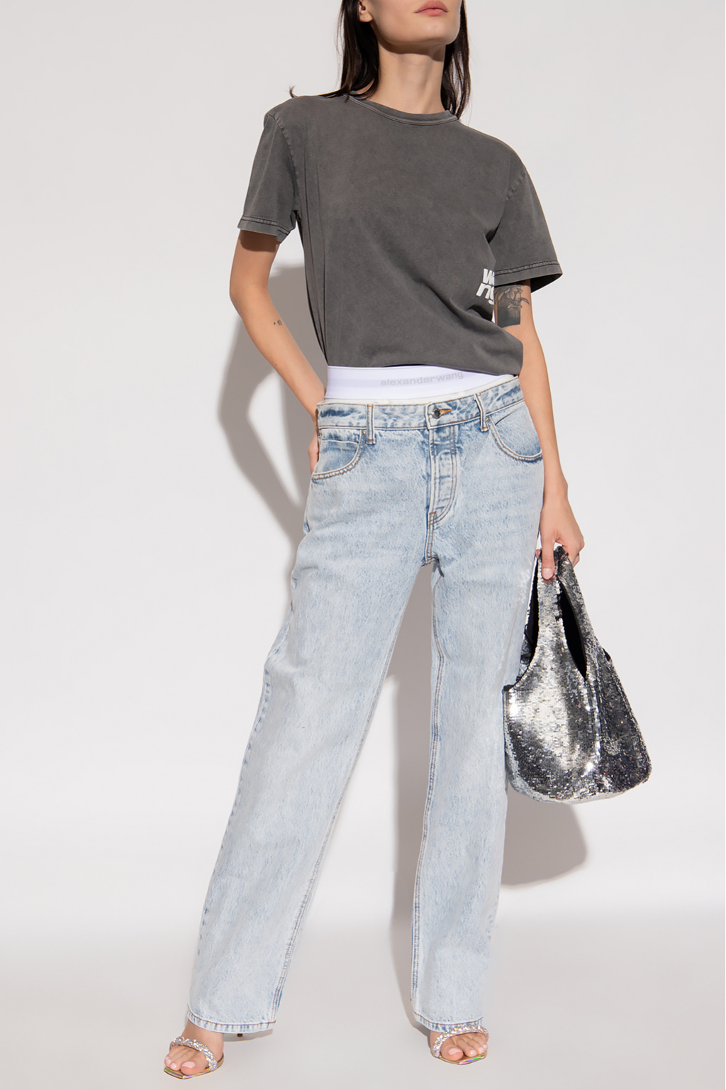 T by Alexander Wang Wide leg jeans