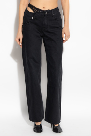 Alexander Wang Jeans with decorative insert