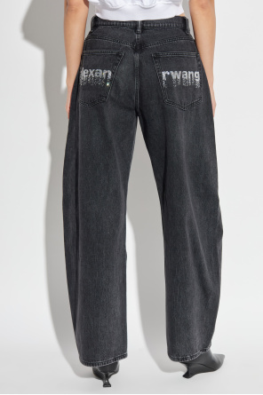 Alexander Wang Jeans mit weiten Beinen