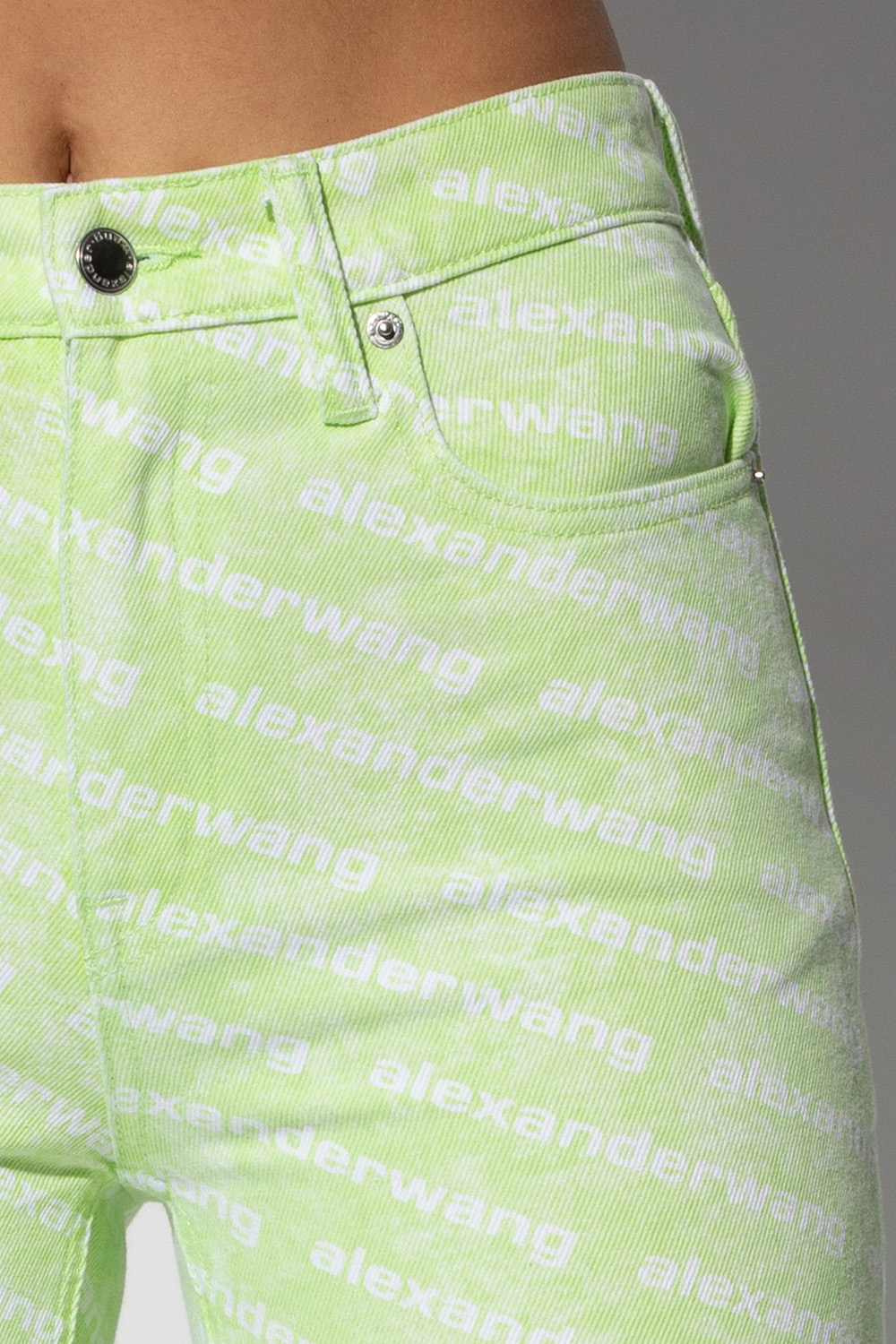 Alexander Wang Jeans with logo