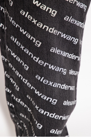 T by Alexander Wang leggings i bomuld med tryk