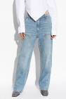 Alexander Wang BLUE Straight-cut jeans