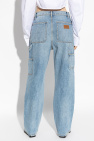 Alexander Wang BLUE Straight-cut jeans