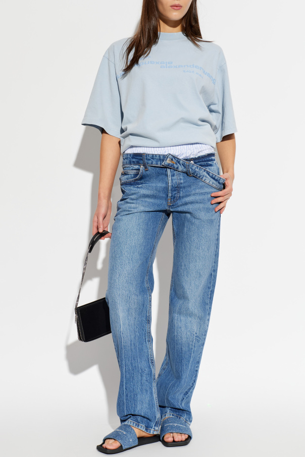 Alexander Wang Jeans with slightly tapered legs