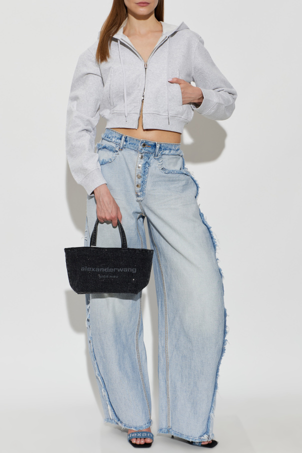 Alexander Wang Jeansy z surowym wykończeniem