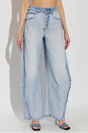 Alexander Wang Jeansy z surowym wykończeniem