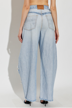 Alexander Wang Jeansy z surowym wykończeniem