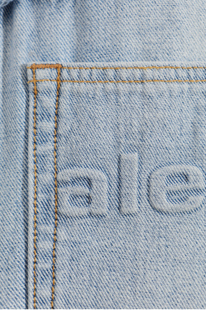 Alexander Wang Jeansy z surowym wykończeniem