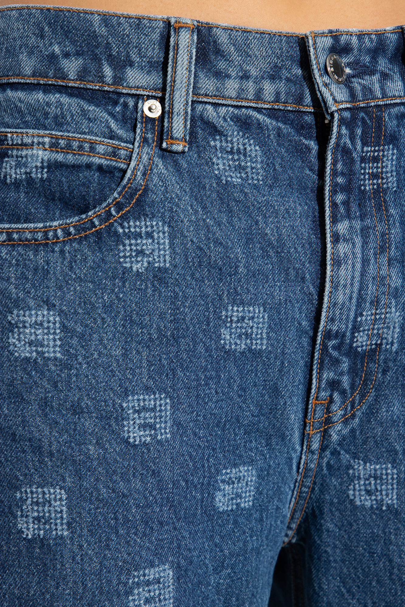 Alexander Wang Monogrammed jeans