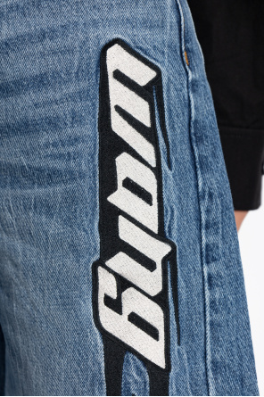 Alexander Wang Jeansy z logo