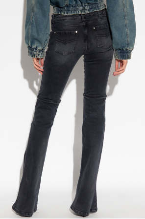 Blumarine Jeans with decorative buckles