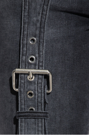 Blumarine Jeans with decorative buckles