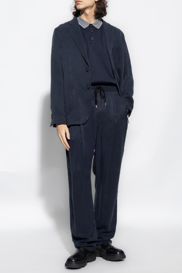 Giorgio Armani ‘Sustainable’ collection trousers