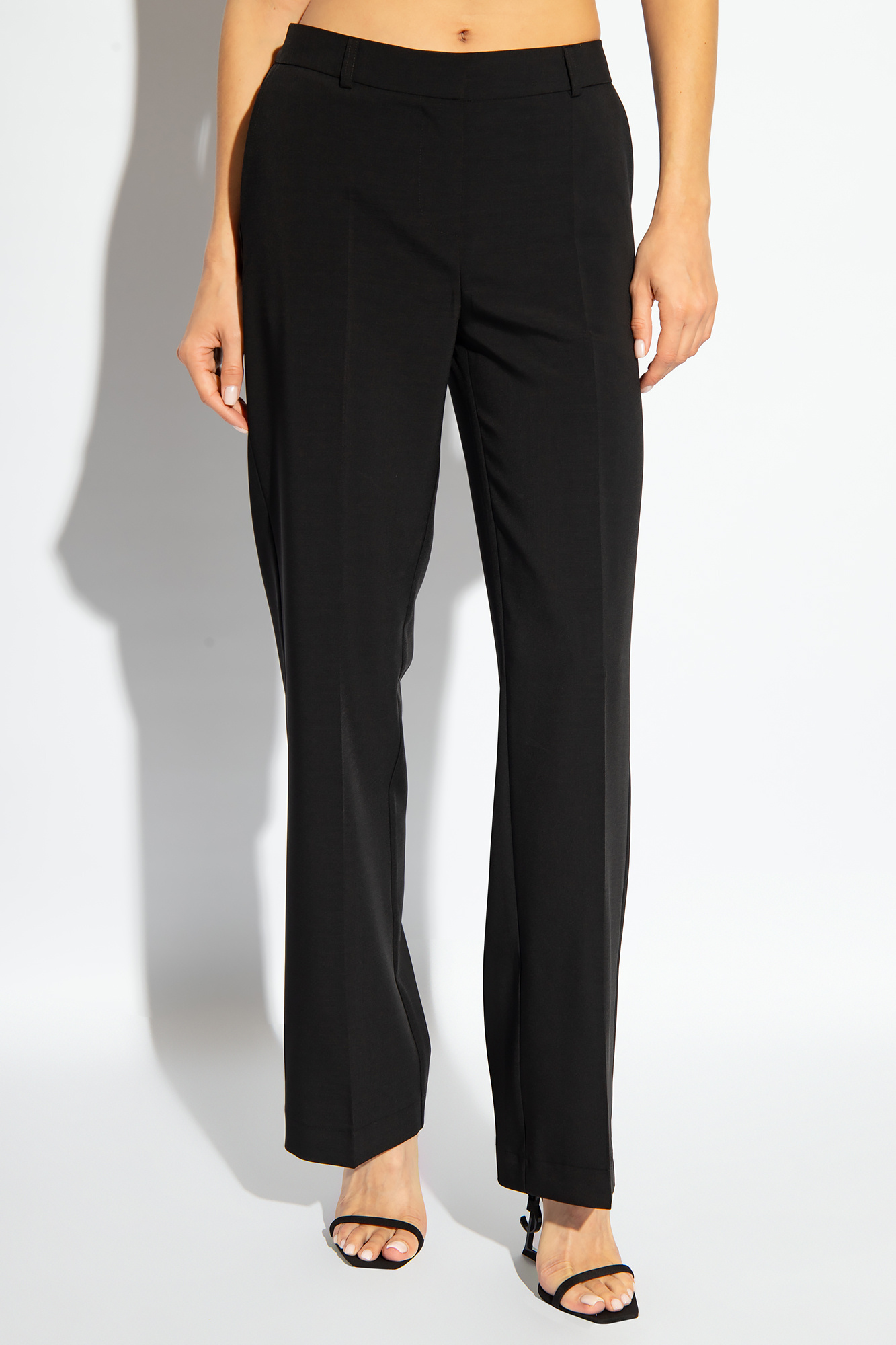 HERSKIND ‘Jackmann’ pleat-front trousers