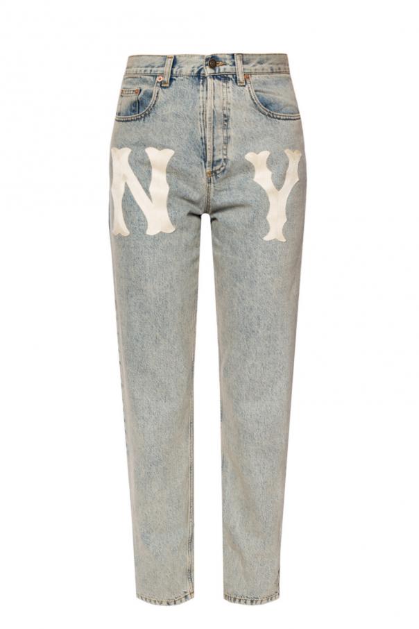 gucci yankees jeans