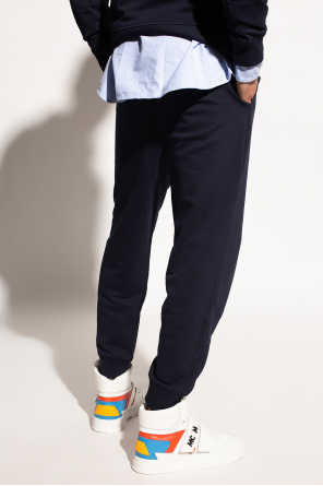 BOSS Relaxed fit cotton corduroy pants