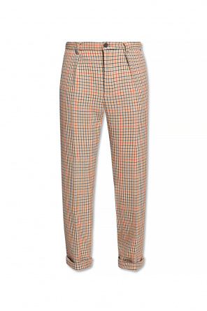 Check trousers od for the spring-summer season