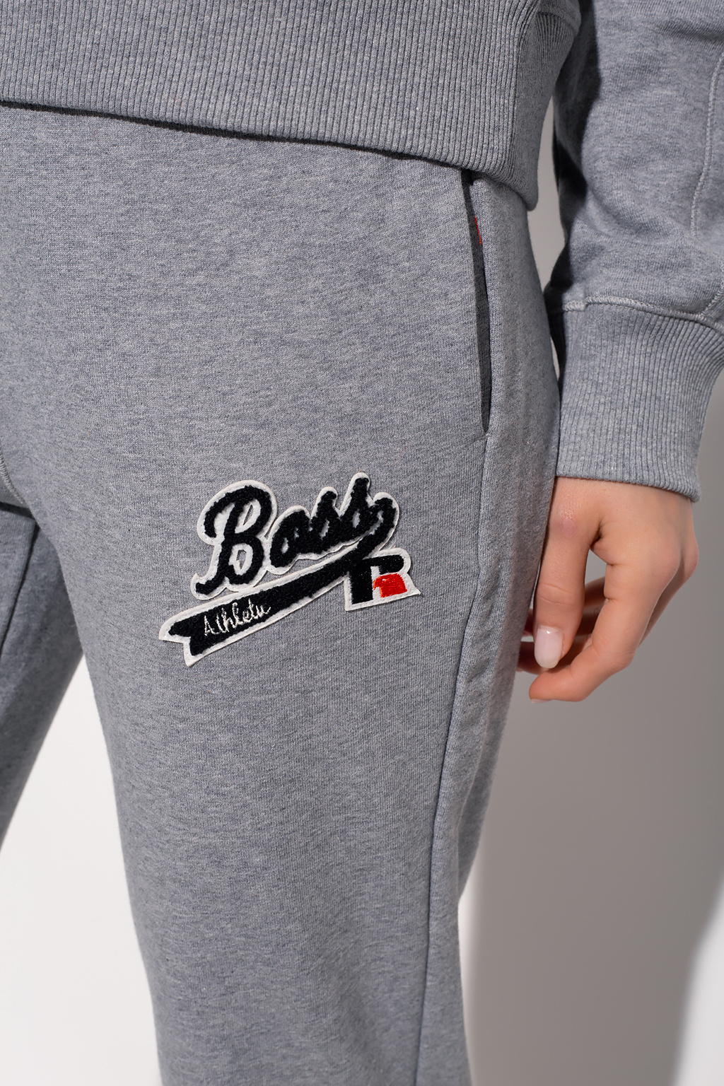 BOSS x Russell Athletic Sweatpants with logo