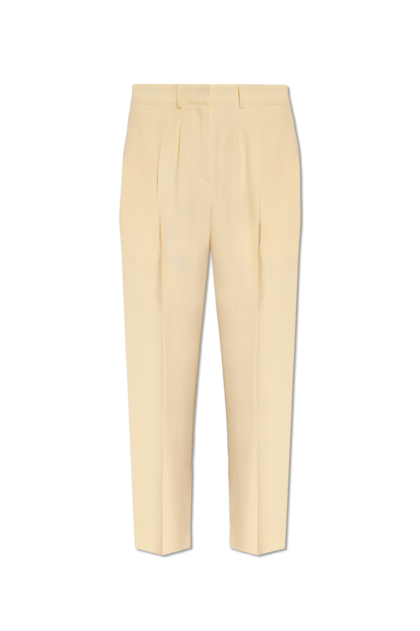 'rupert' pleat-front trousers od HERSKIND
