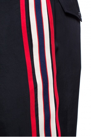 Gucci Trousers with an embroidered logo