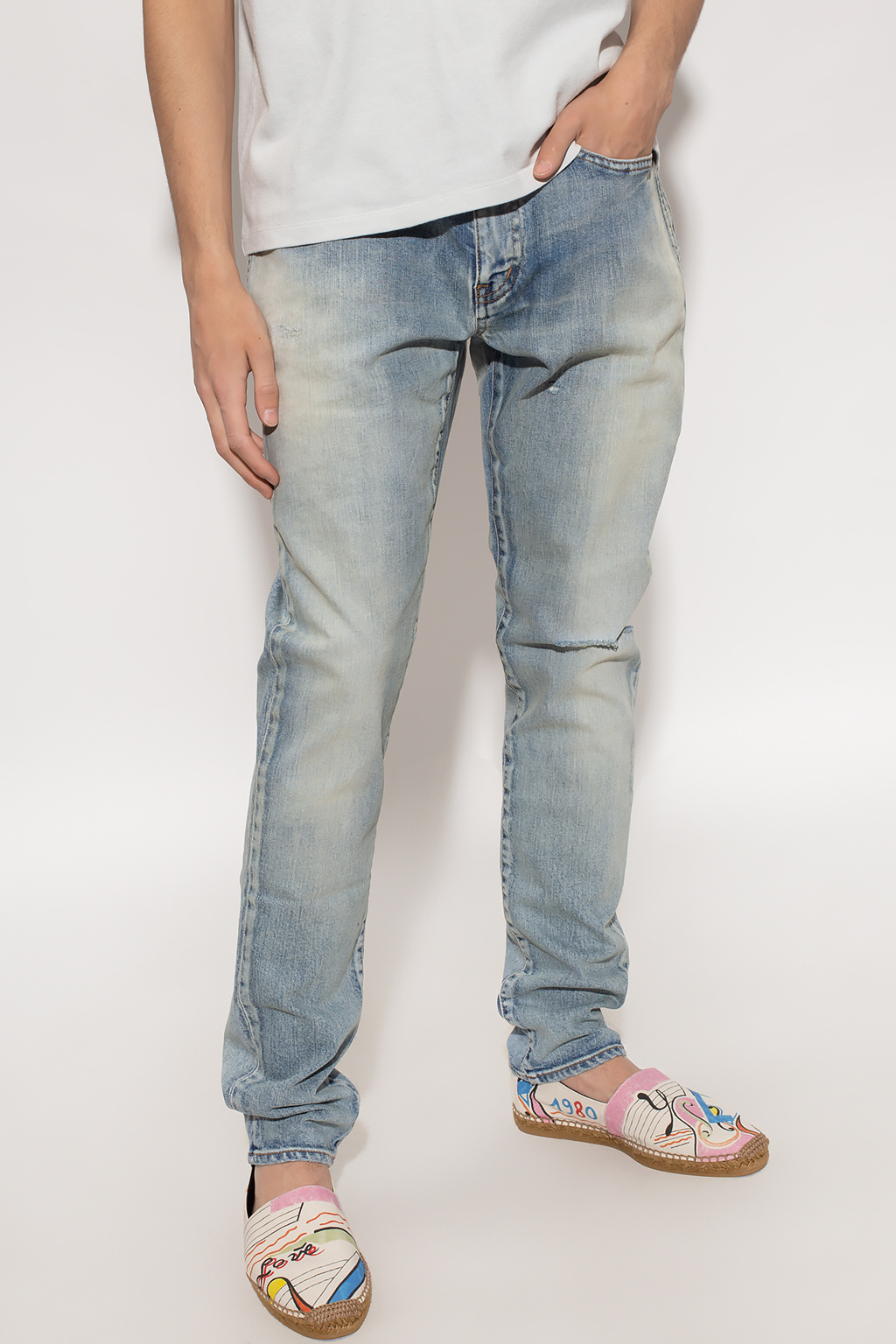 Saint Laurent Stonewashed jeans