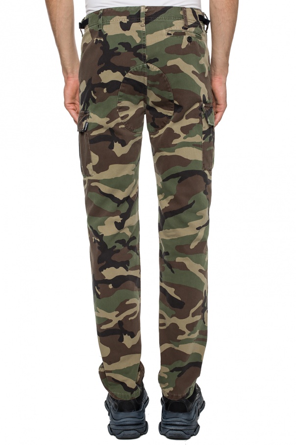 balenciaga camo jeans