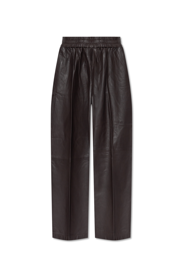 HERSKIND Leather trousers Eagle