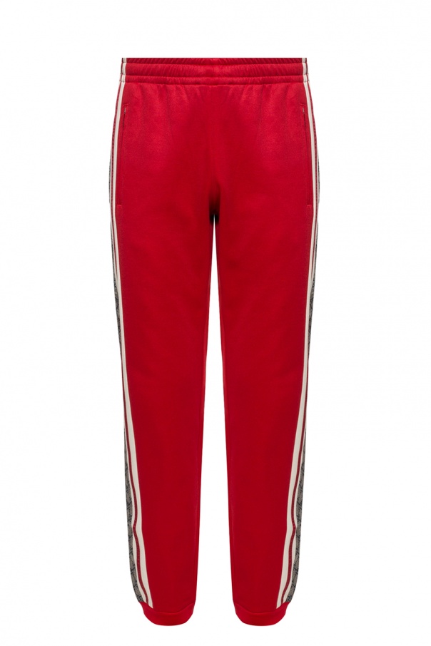 red gucci joggers