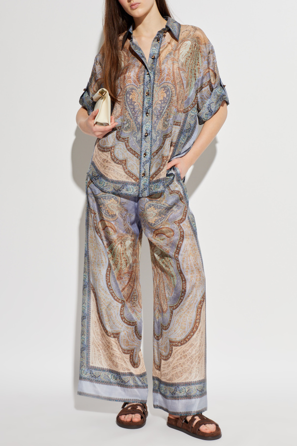 Zimmermann Silk trousers "Wanderlust Relaxed"