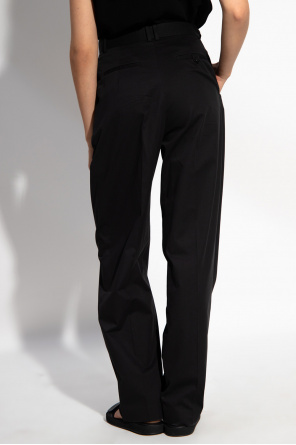 The Row ‘Lariana’ pleat-front Linen trousers