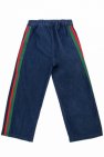 Gucci Kids letter gucci reversible leather belt