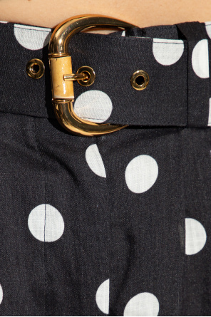 Zimmermann Spodnie ze wzorem w kropki