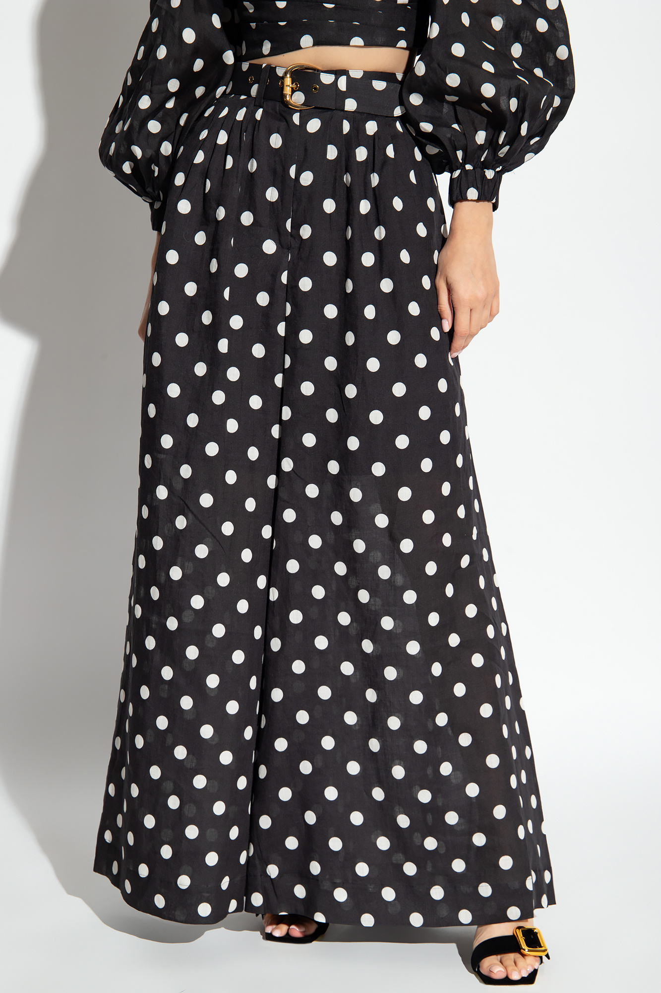 Zimmermann Trousers with polka dots