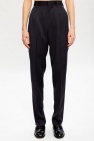 Stella McCartney Wool pleat-front trousers