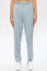 Stella McCartney Wool pleat-front trousers