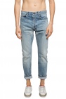 Saint Laurent Raw-trimmed jeans