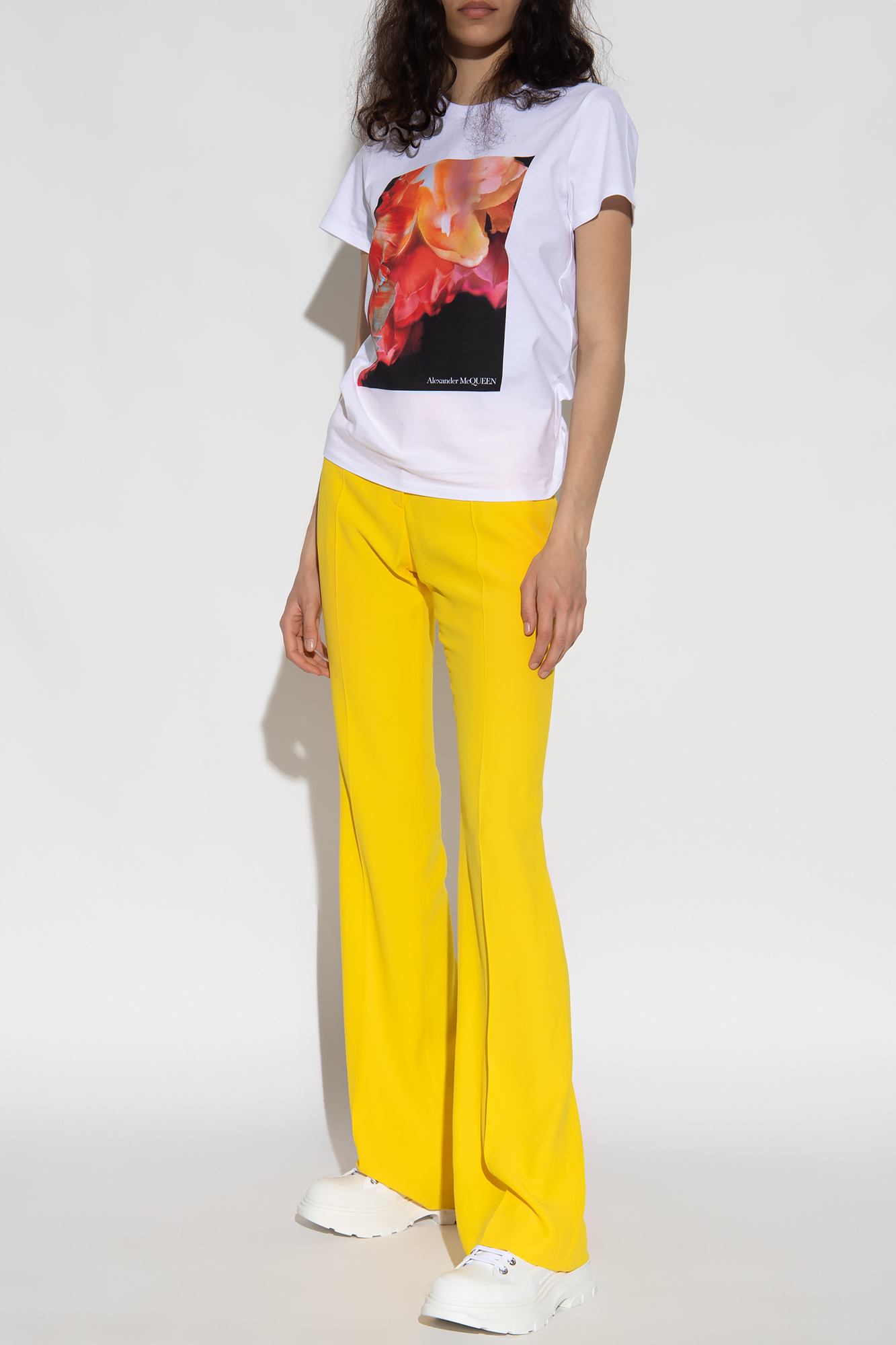 Alexander McQueen Pleat-front trousers